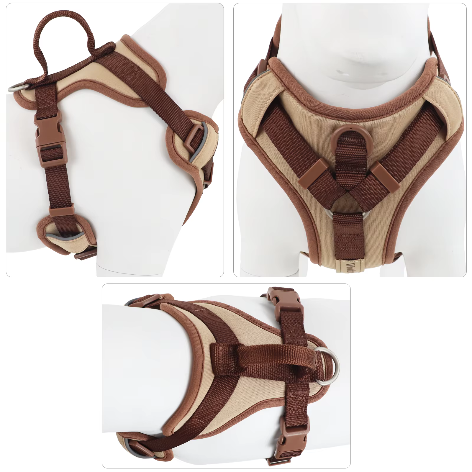 Harnais Anti-Traction pour Chien — Ergonomique & Réfléchissant