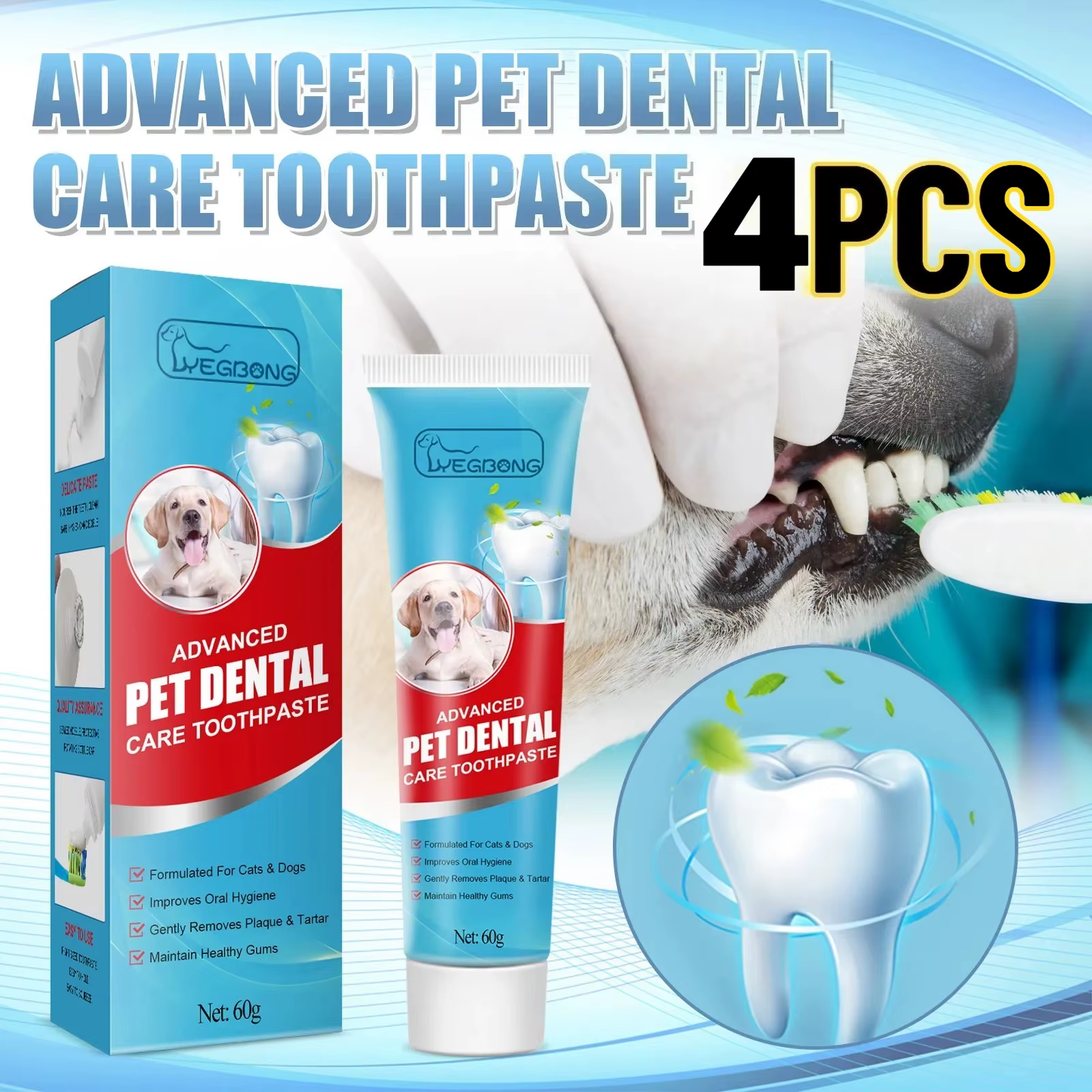 Dentifrice pour chien