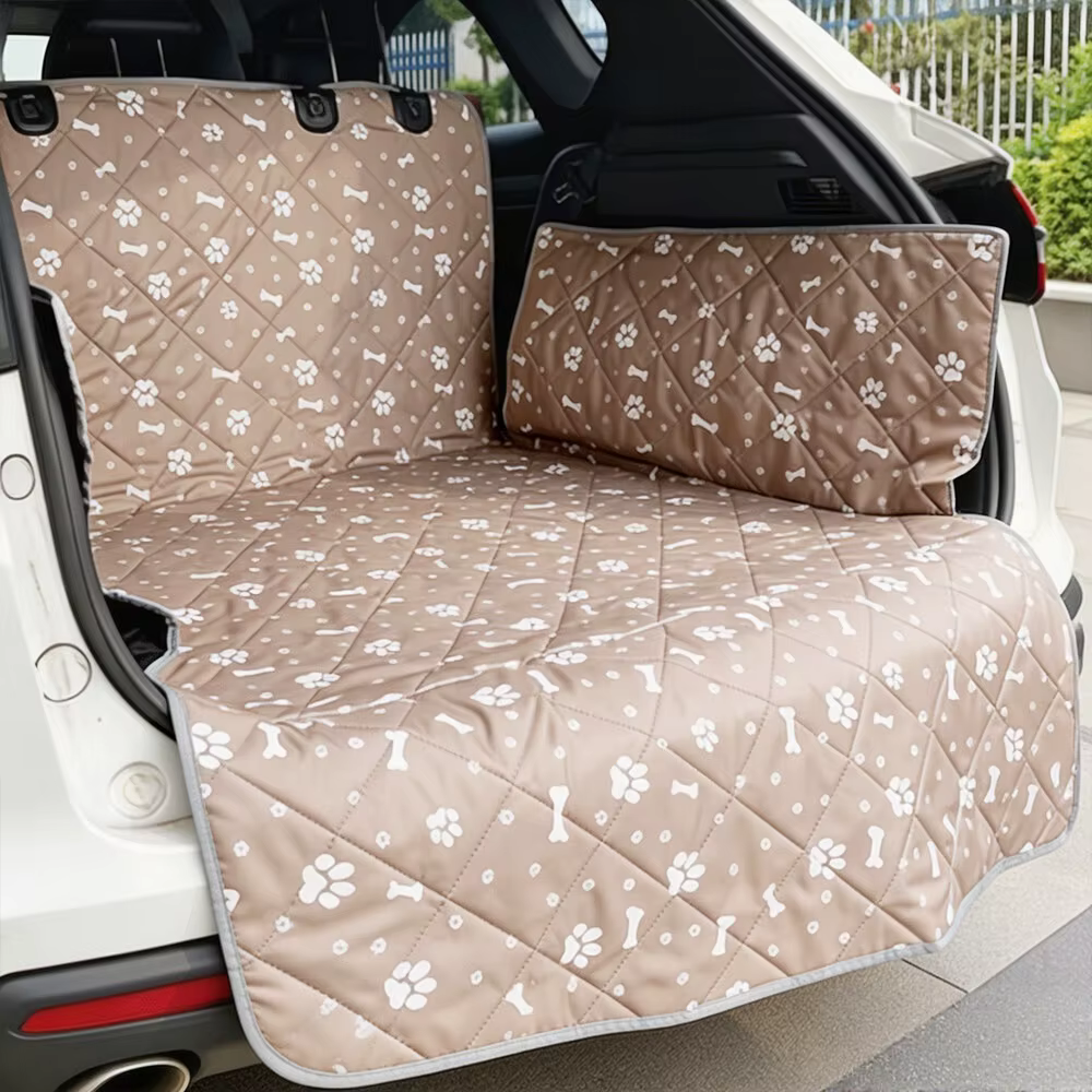 Housse de protection de siège arrière de voiture pliable