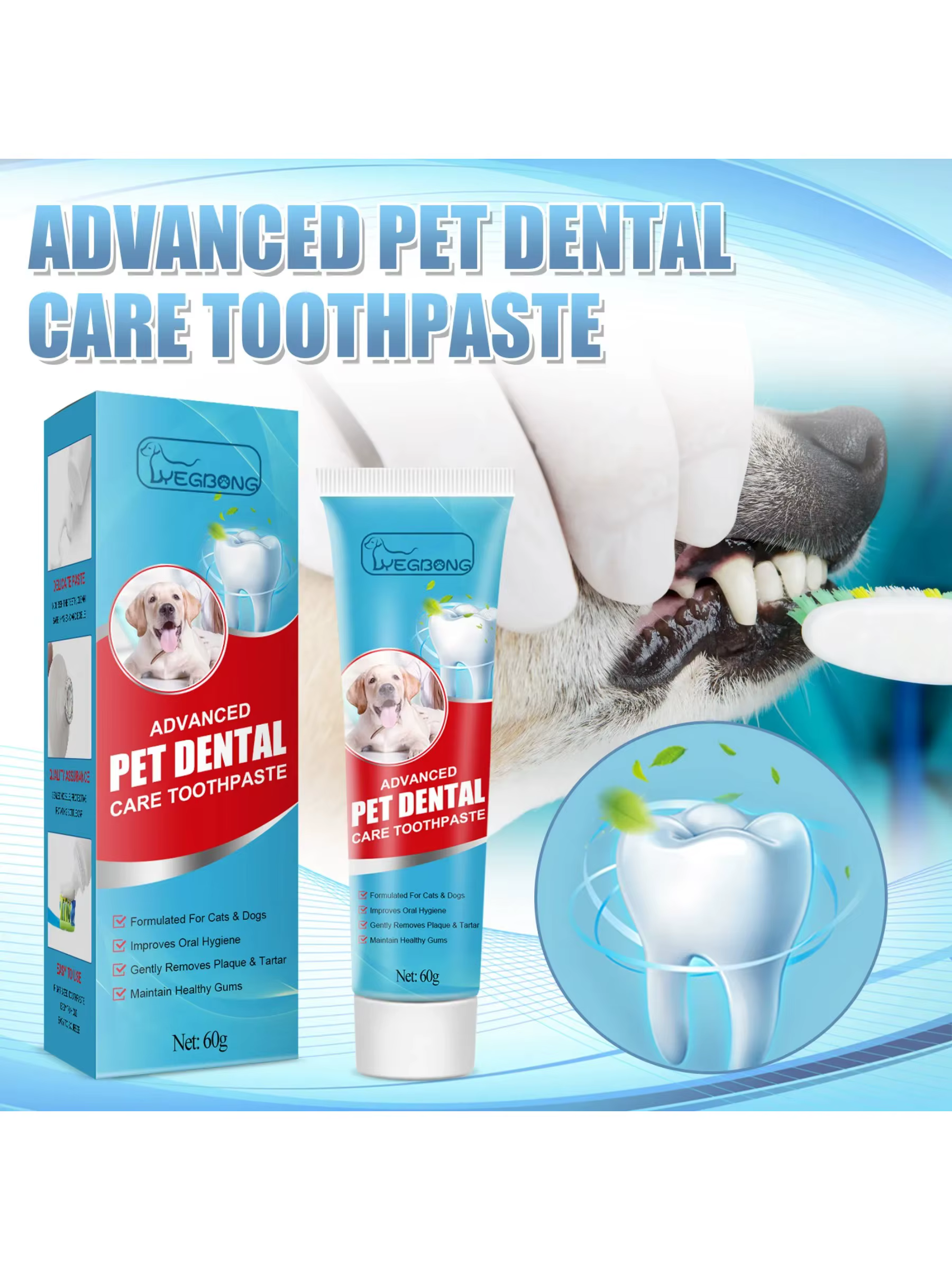 Dentifrice pour chien