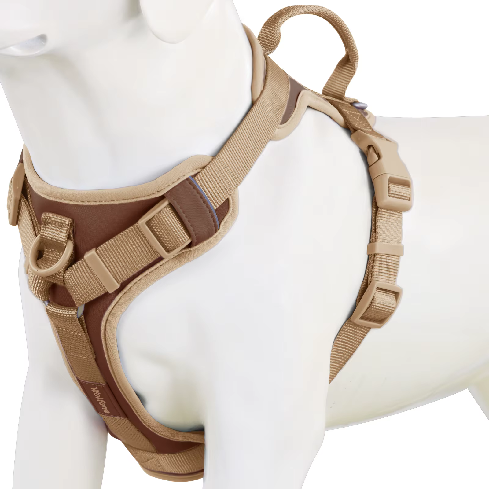 Harnais Anti-Traction pour Chien — Ergonomique & Réfléchissant