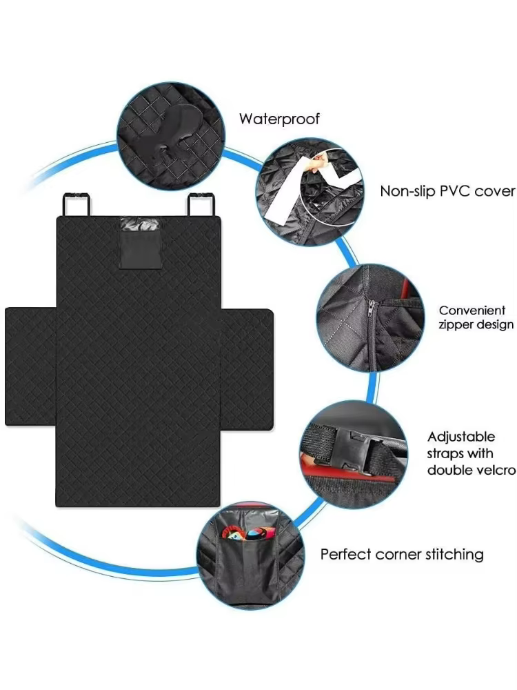  Protection de Coffre pour Chien – Housse de Protection Matelassée