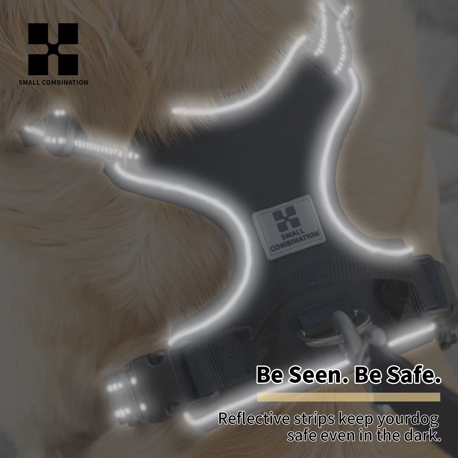 Harnais Réglable pour Chien – Confortable, Robuste et Sécurisé