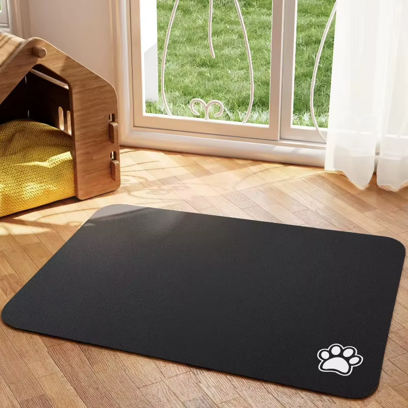 Tapis de Gamelle Absorbant et Antidérapant