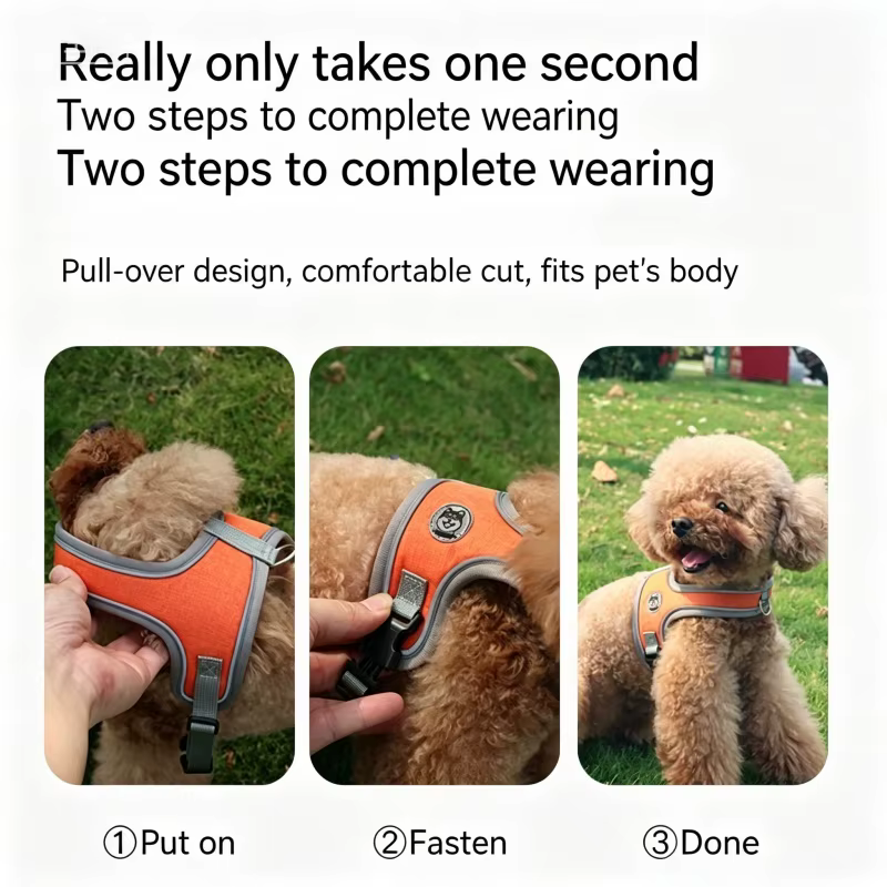 Harnais pour Chien Confortable et Respirant 